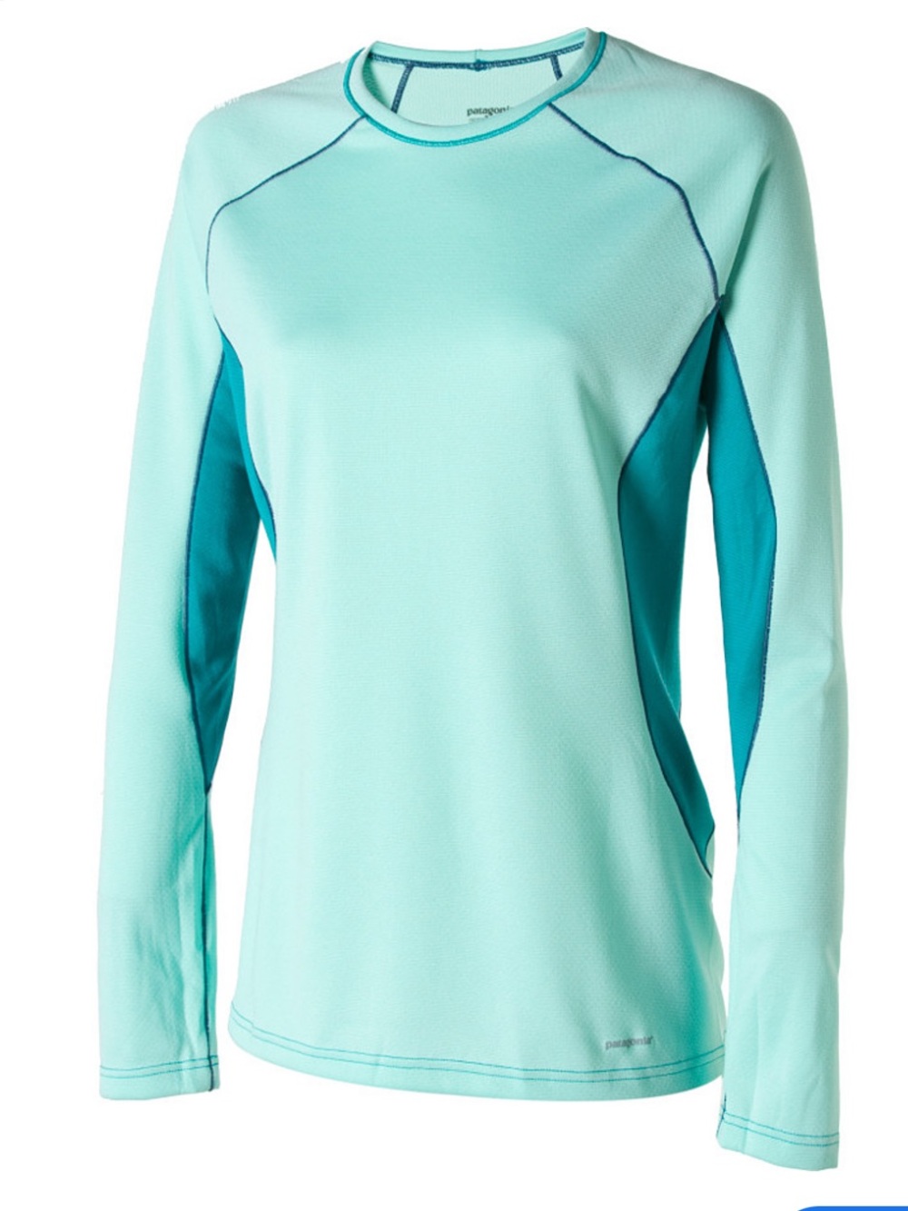 Patagonia AquaTeal Capilene Long Sleeve Performance Top